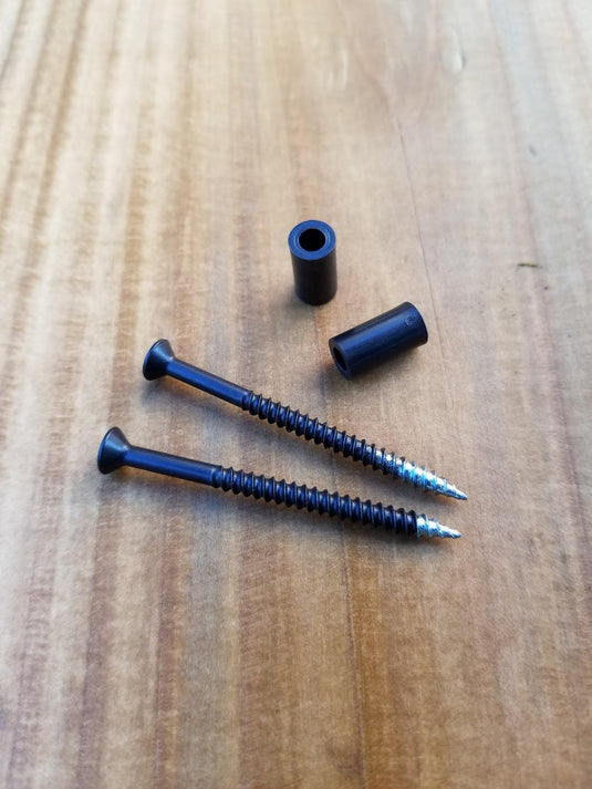 Custom 3D Printed House Numbers | Modern Black, Self Adhesive Or Screw ( with Floating option) — view 6