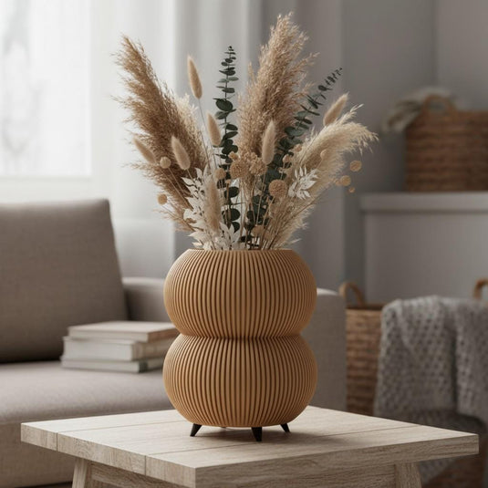 Modern Planter with Legs | Indoor Plant Pot | Succulent & Houseplant Decor | Unique Housewarming Gift — view 3