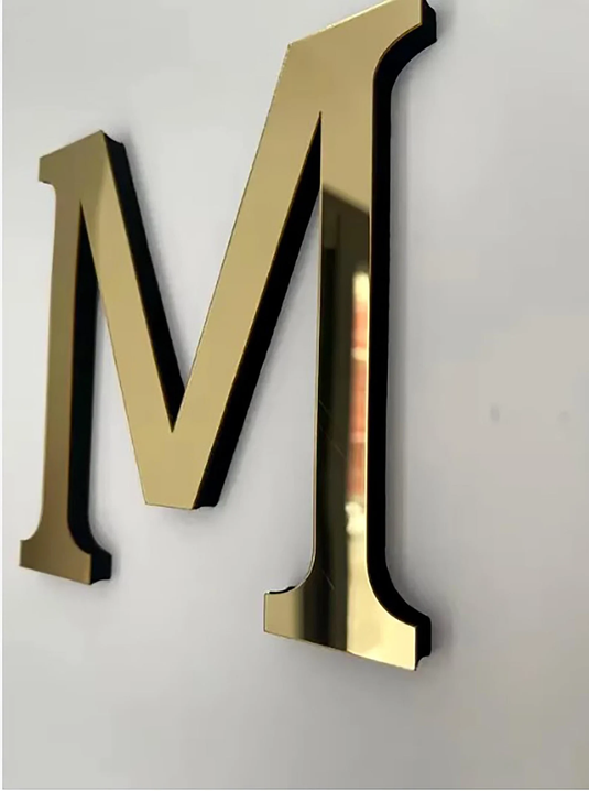 Custom Acrylic Wall Sign-Letters Only