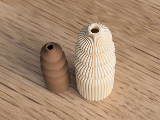 Nordic Vase - Double Gourd Design