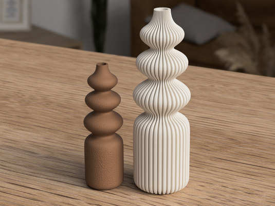 Nordic Vase - Double Gourd Design