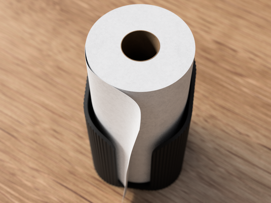 Modern Paper Towel Holder Stand in Japandi Style – Stylish Kitchen Decor & Gift for Housewarming