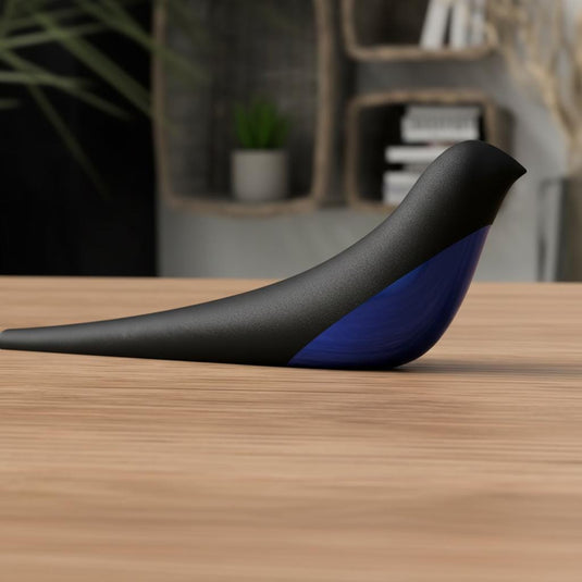 Set of 2 Minimalist House Bird Sculpture | Scandinavian Home Decor | 3D Printed — view 8